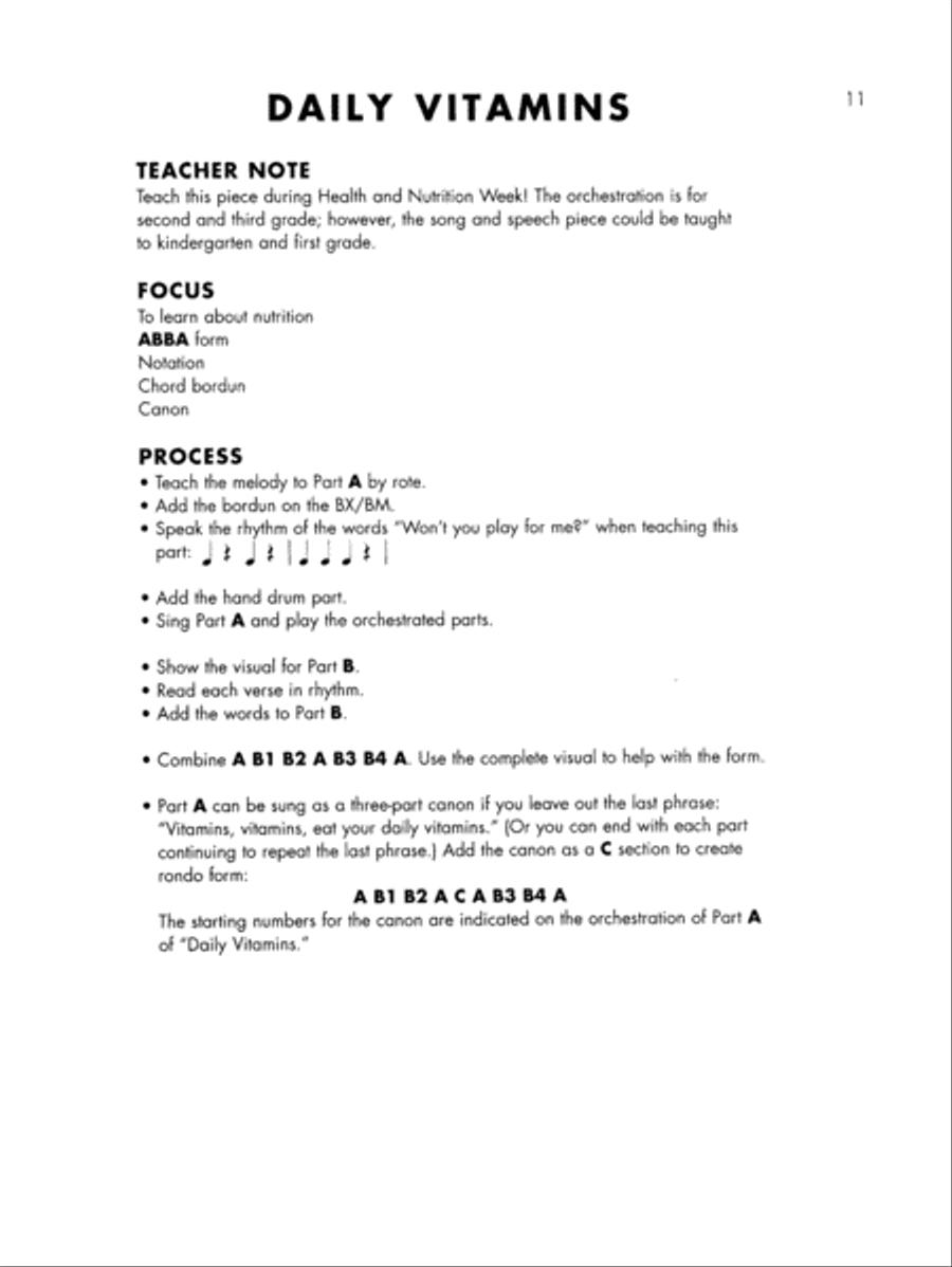 Words to Play By Words to Play By Percussion scores gallery preview page 5