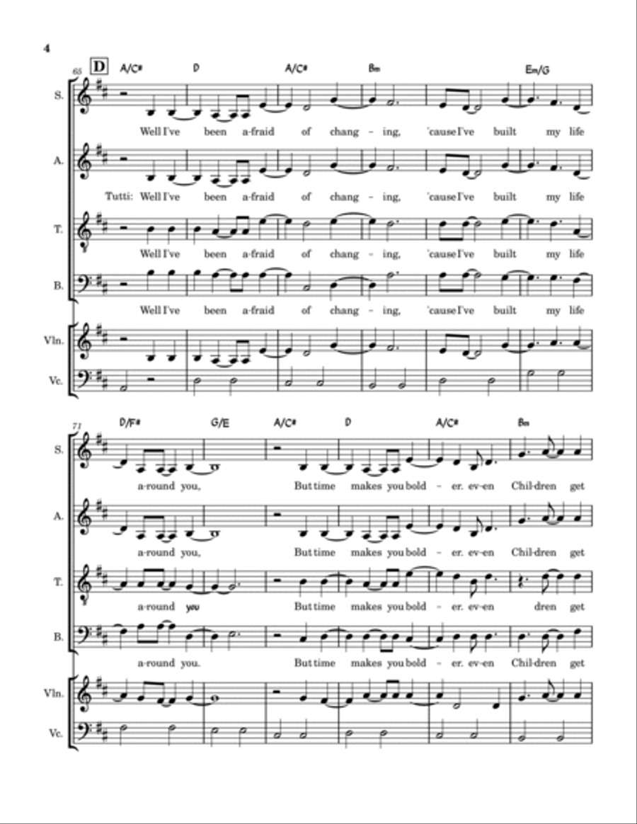 Landslide 4-Part scores gallery preview page 4