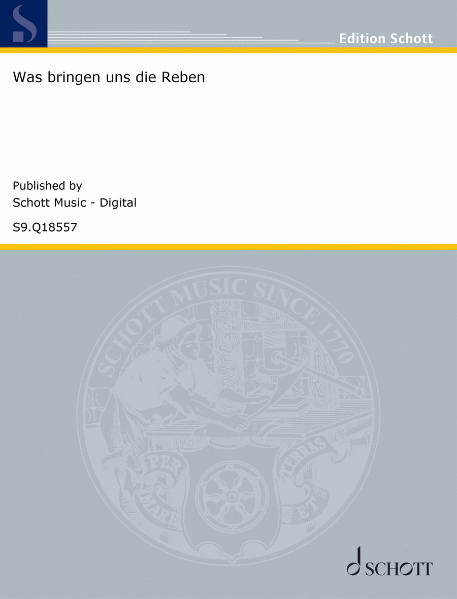 Was bringen uns die Reben Piano scores gallery preview page 1