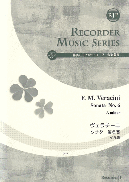 Francesco Maria Veracini : Sonata No.6 in A minor