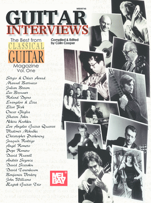 Book cover for Guitar Interviews: The Best from Classical Guitar Magazine Vol. 1