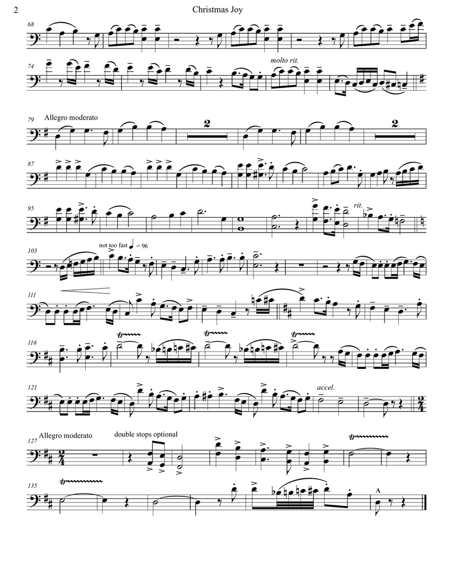 Christmas Joy - Medley of Five Joyous Christmas Carols image number null