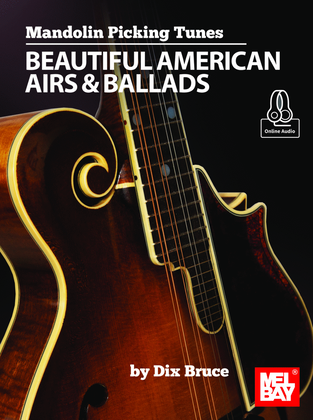 Book cover for Mandolin Picking Tunes - Beautiful American Airs & Ballads