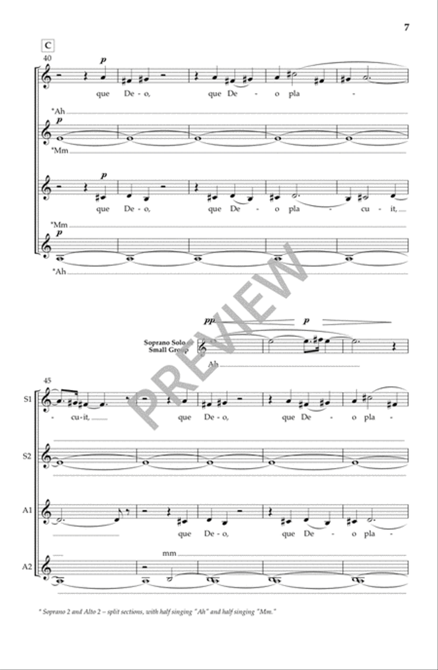Ave Generosa (SSAA) SSAA scores gallery preview page 8