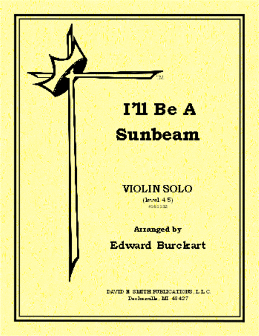 I'll Be A Sunbeam Violin Solo scores gallery preview page 1