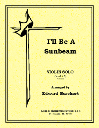Book cover for I'll Be A Sunbeam