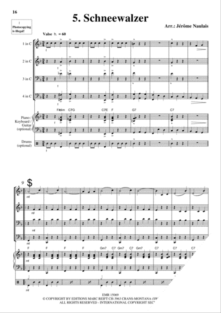 Brass Quartets Vol. 12 Brass Quartets Vol. 12 Brass Ensemble scores gallery preview page 7