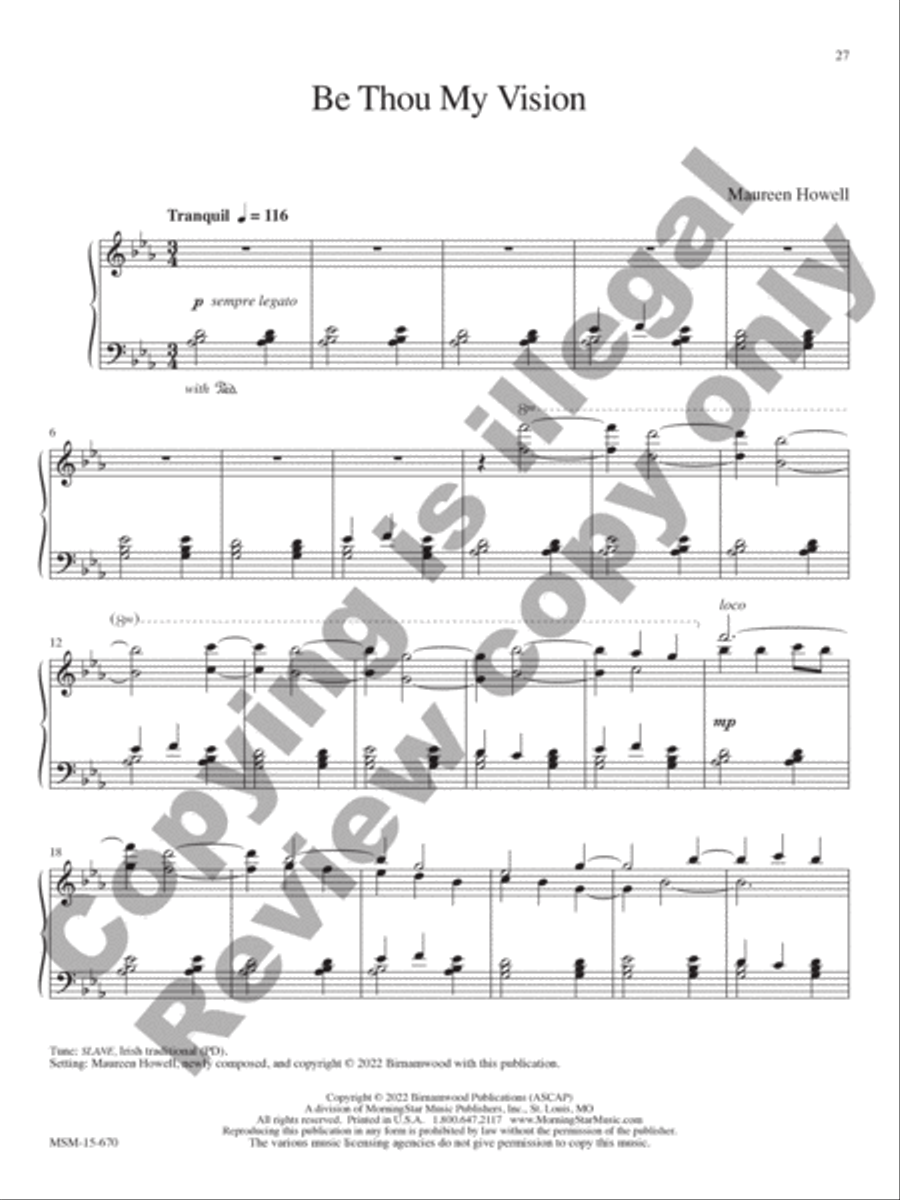 I Sing the Mighty Power of God Piano Solo scores gallery preview page 13