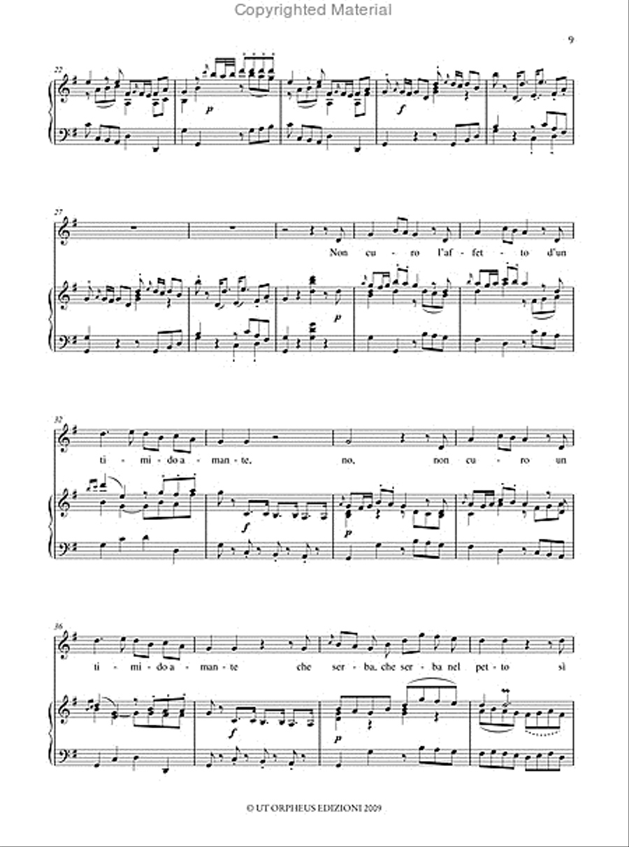 Demofoonte. Arias for Soprano Voice Solo scores gallery preview page 5