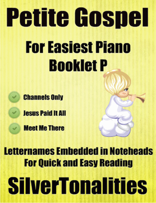 Book cover for Petite Gospel for Easiest Piano Booklet P