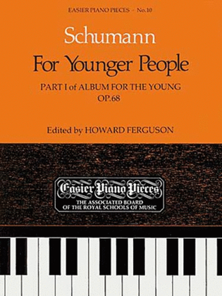 Book cover for For Younger People Part I of Album for the Young, Op.68