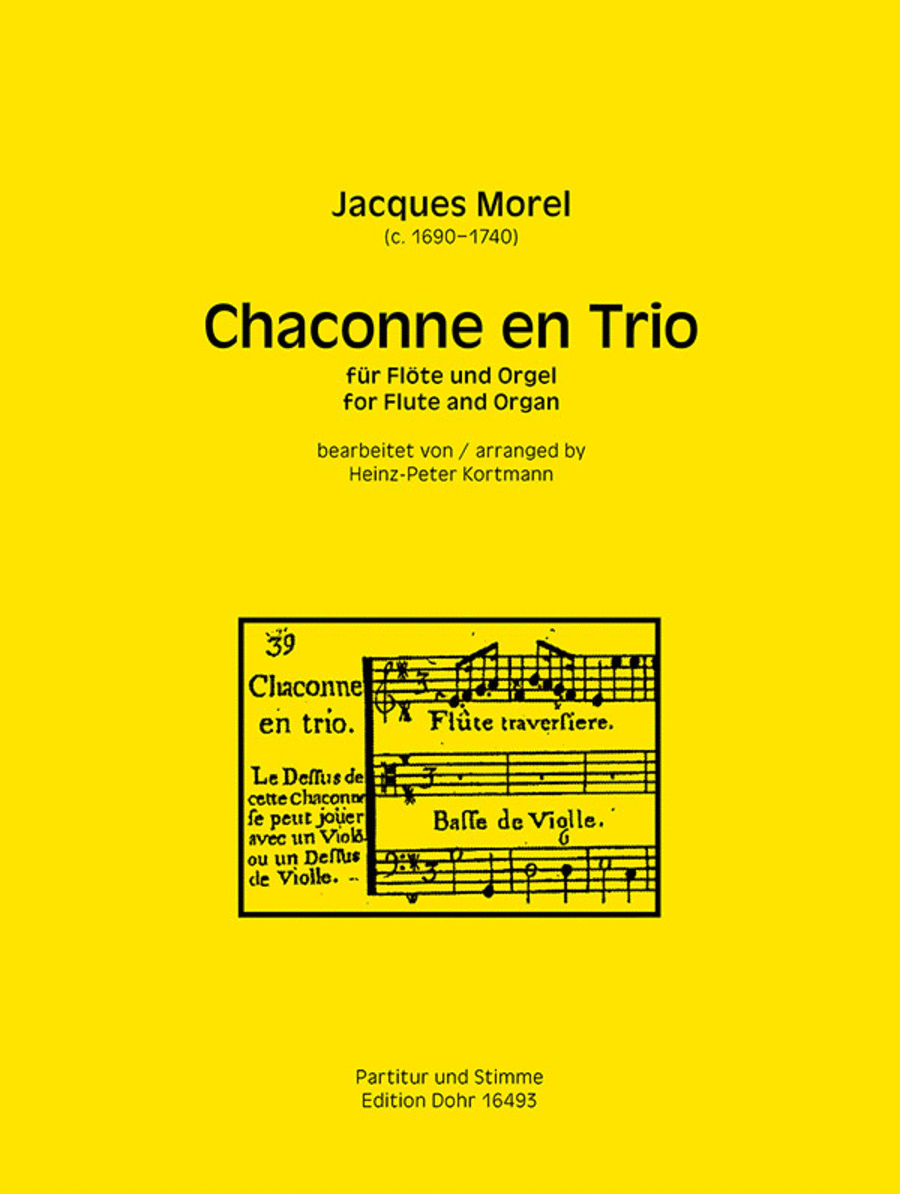 Chaconne en Trio (für Flöte und Orgel)