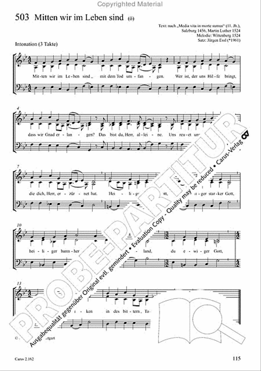 Chorbuch Gotteslob SAM 3-Part scores gallery preview page 116