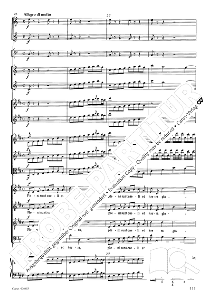 Mass in D minor (Missa in d) ATB scores gallery preview page 127