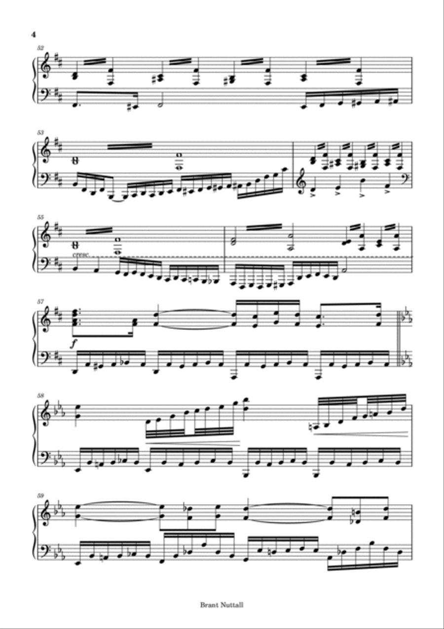 Study No.2 in B major Piano Method scores gallery preview page 4