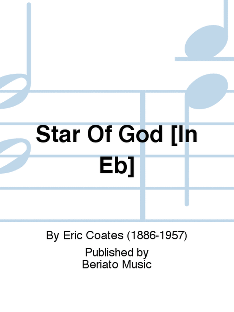 Star Of God [In Eb]