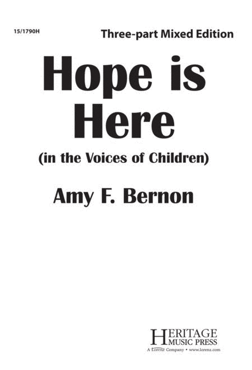 Hope Is Here (In the Voices of the Children) image number null