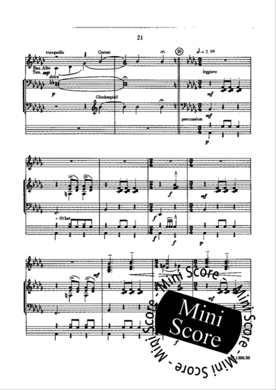 Impressions Rhapsodiques Concert Band scores gallery preview page 24