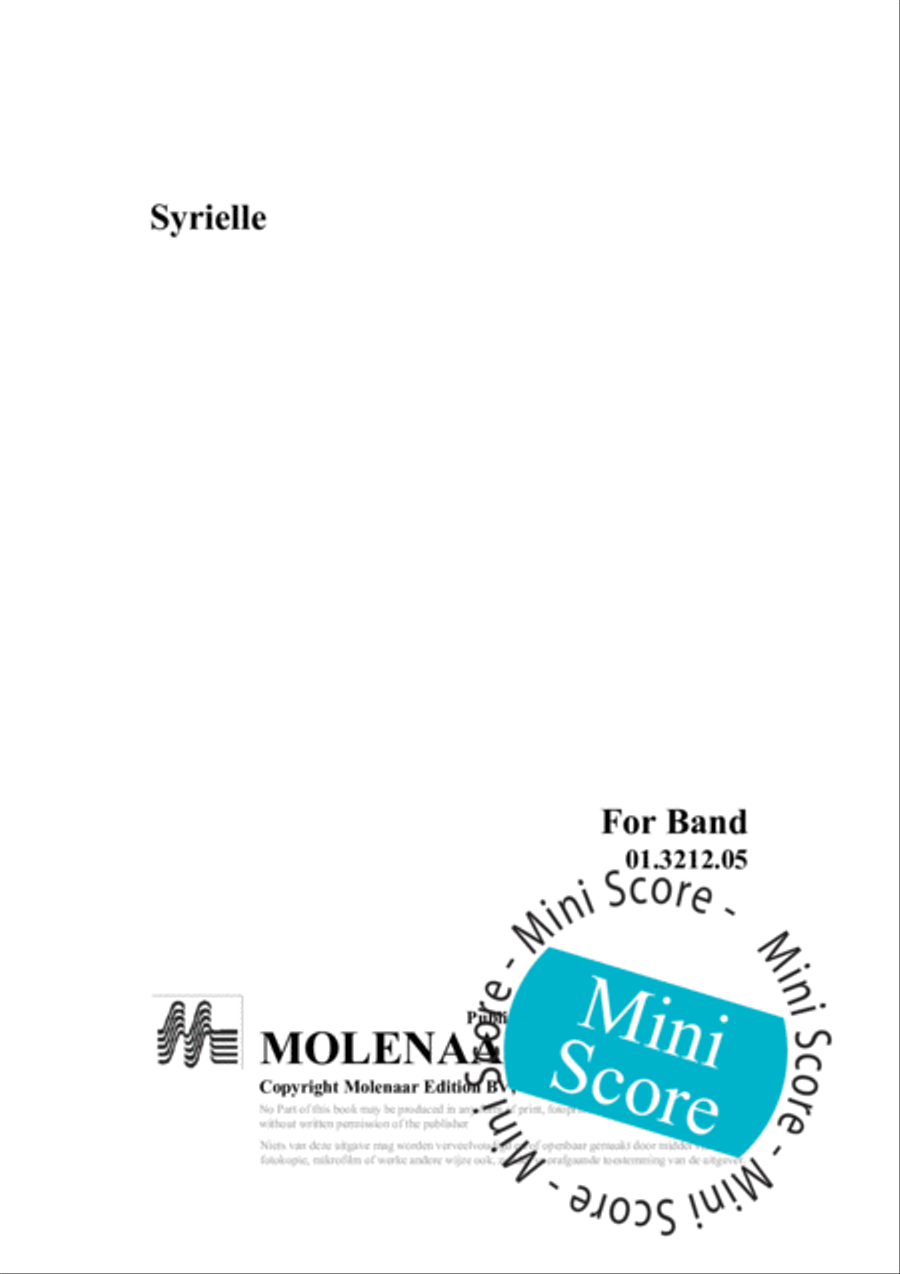 Syrielle Concert Band scores gallery preview page 3