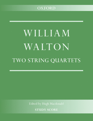 Book cover for Two String Quartets