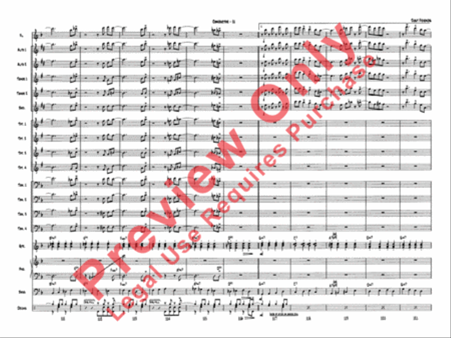 Just Friends Just Friends Jazz Ensemble scores gallery preview page 14