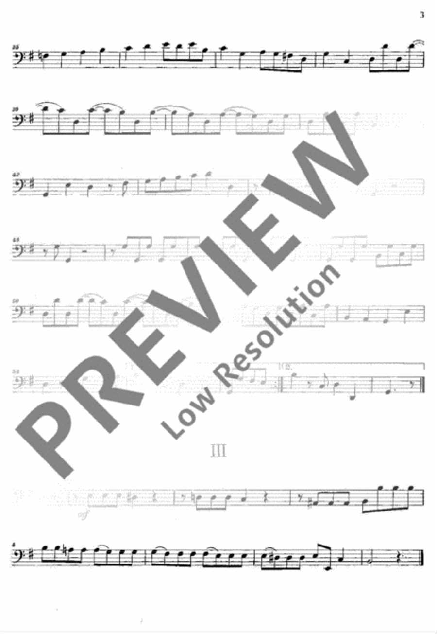 Sonata in G major Sonata in G major Flute scores gallery preview page 17