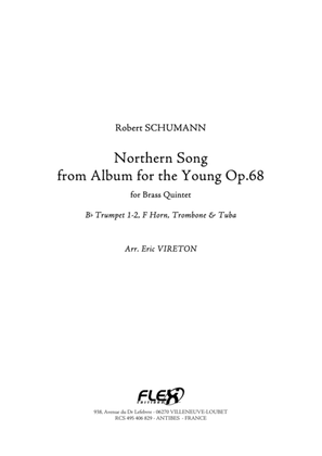 Book cover for Nordic Song - from Album for the Young Opus 68 No. 41