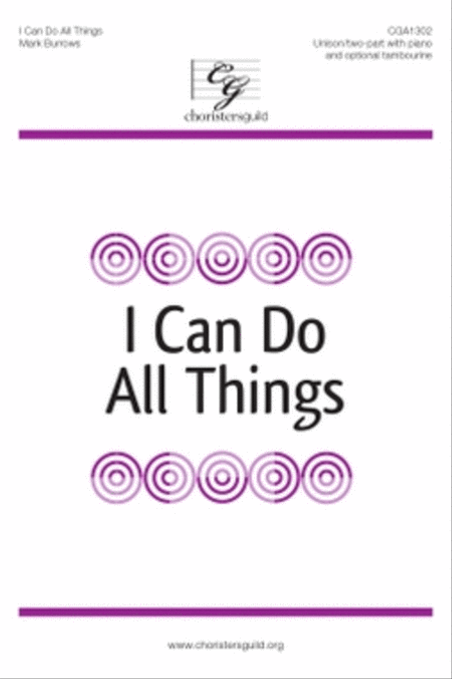 I Can Do All Things 2-Part scores gallery preview page 1