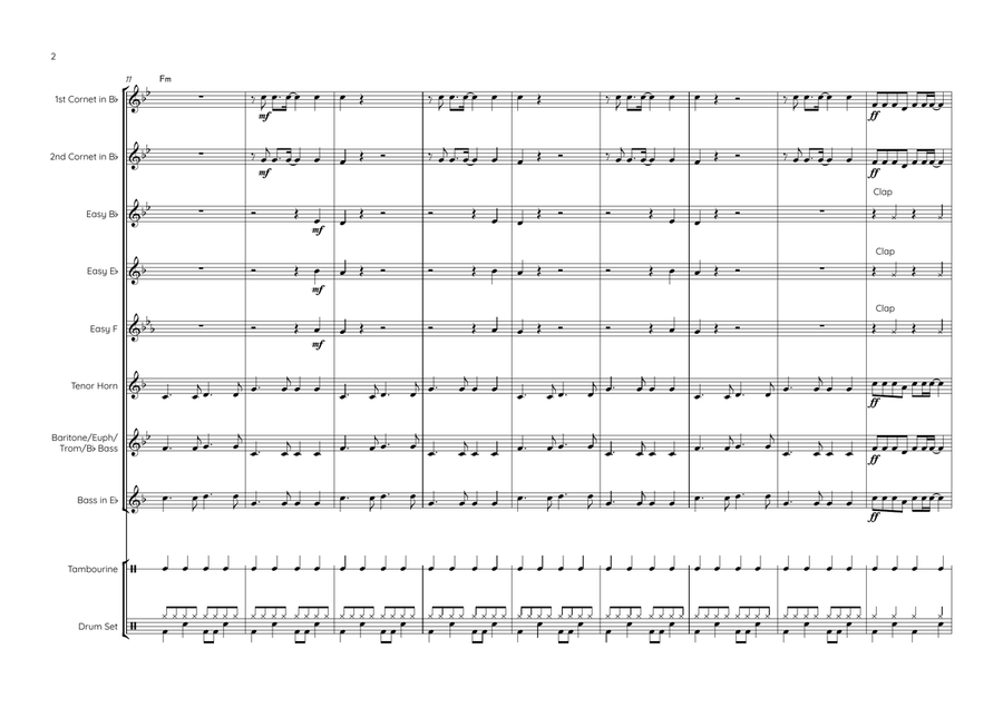 Move Your Feet Brass Band - Digital Sheet Music page 2