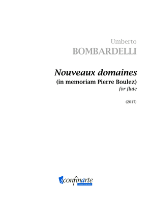 Umberto Bombardelli: NOUVEAUX DOMAINES (ES-20-119)