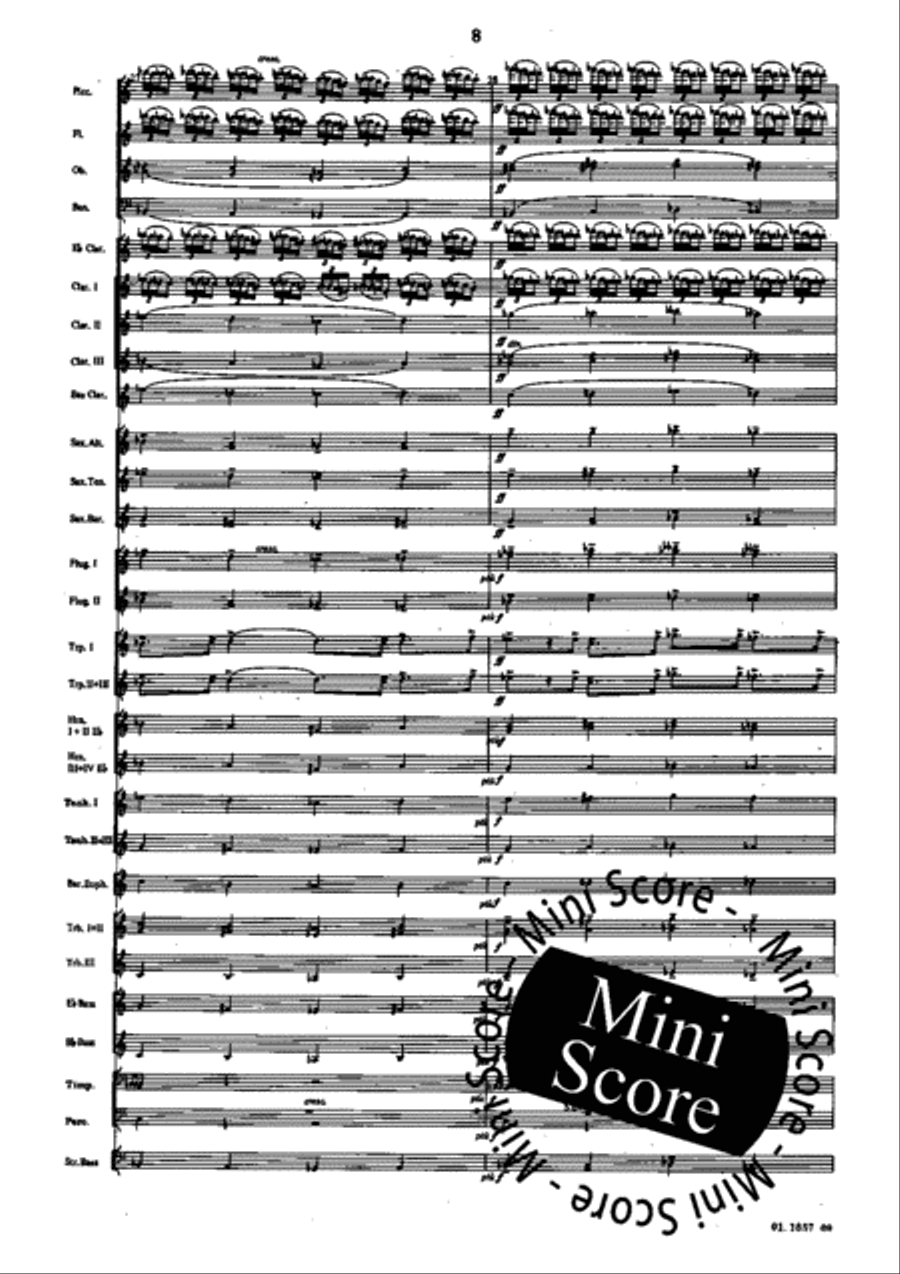 Evocazioni Evocazioni Concert Band scores gallery preview page 12