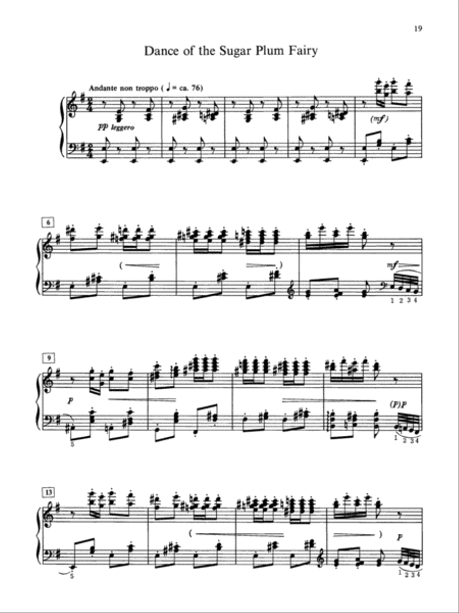 The Nutcracker Suite (Solo Piano) Piano Solo scores gallery preview page 3
