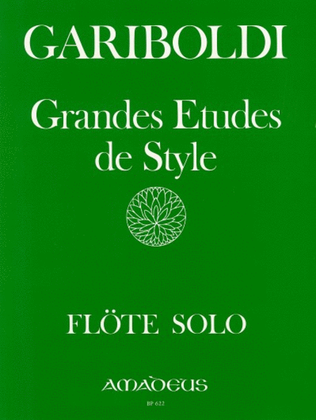 Book cover for Grandes Etudes de Style op. 134