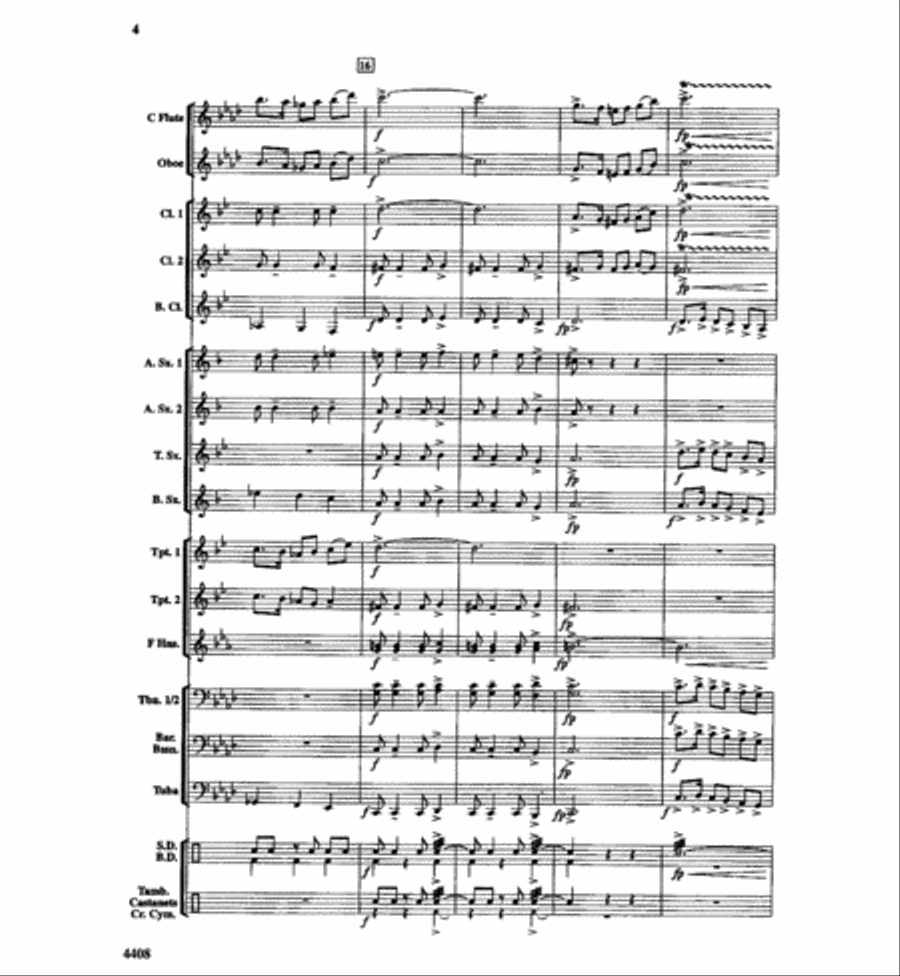 Escapada Escapada Concert Band scores gallery preview page 5