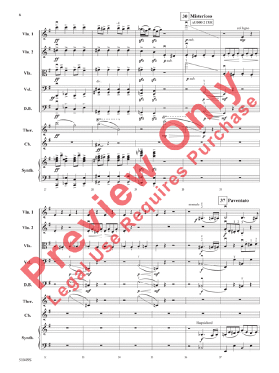 Graveyard Shift Graveyard Shift String Orchestra scores gallery preview page 7