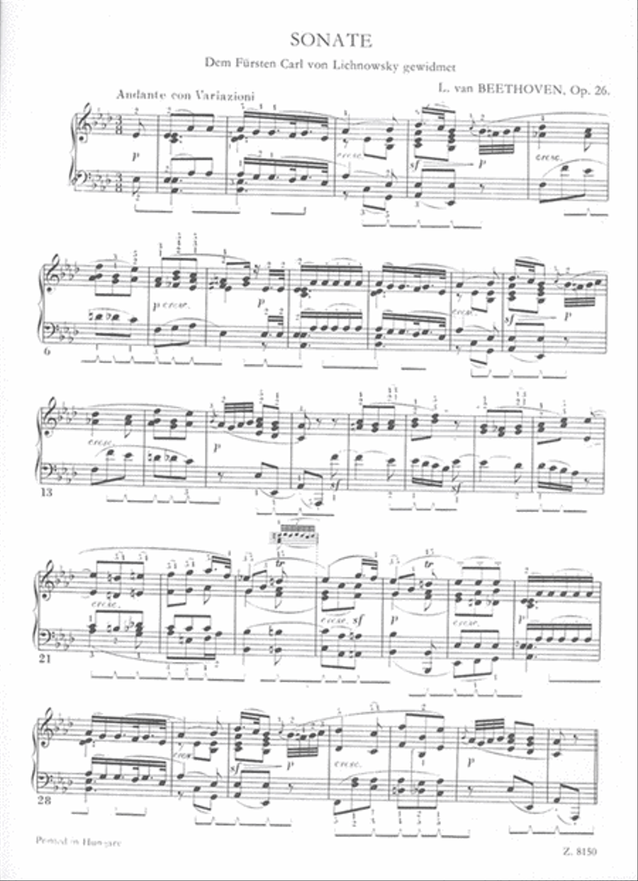 Klaviersonaten in Einzelausgaben (Weiner) Piano Solo scores gallery preview page 2