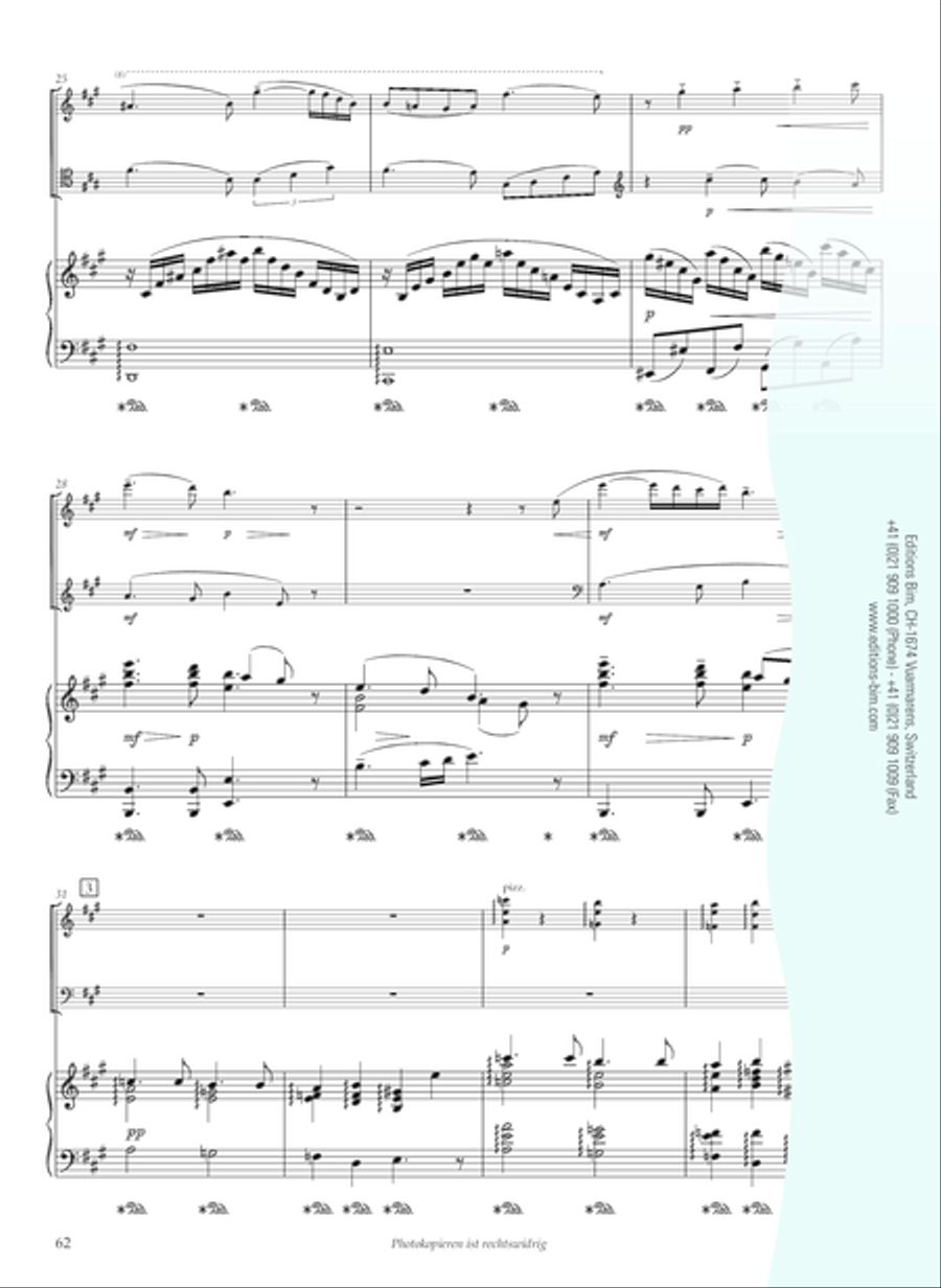 Trio d’Amour Trio d’Amour Piano Trio scores gallery preview page 4