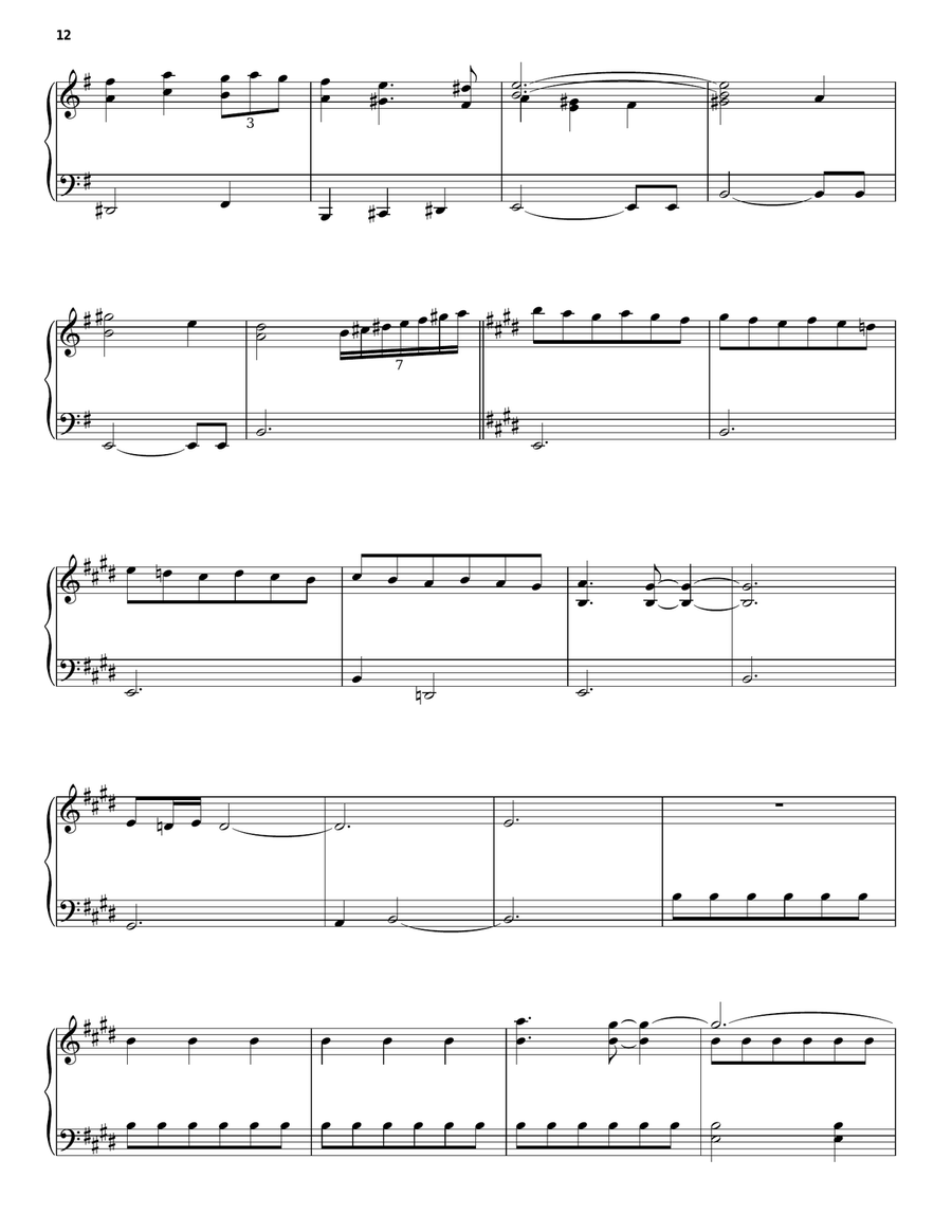 Sous Le Ciel De Paris/Piscine Molitor Patel (from Life of Pi) Guitar scores gallery preview page 4