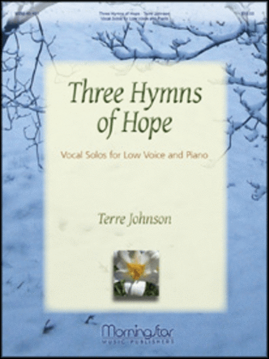 Three Hymns of Hope: Vocal Solos Low Voice scores gallery preview page 1
