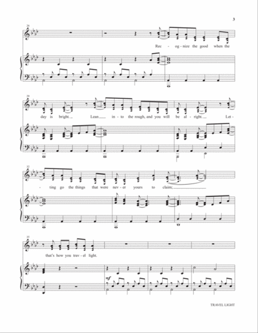 Midnight Faith (Collection) Voice scores gallery preview page 3