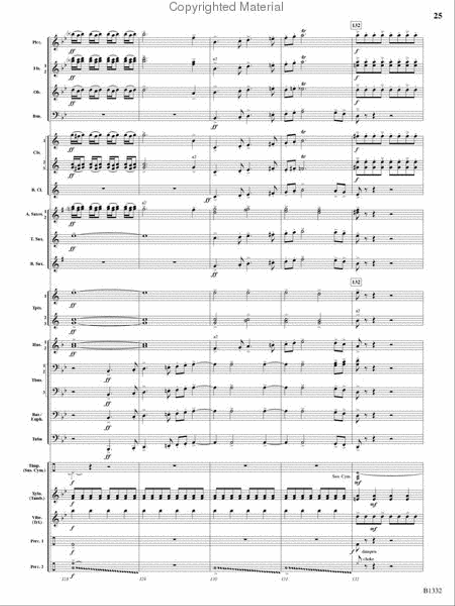 Thunderscape Concert Band scores gallery preview page 26