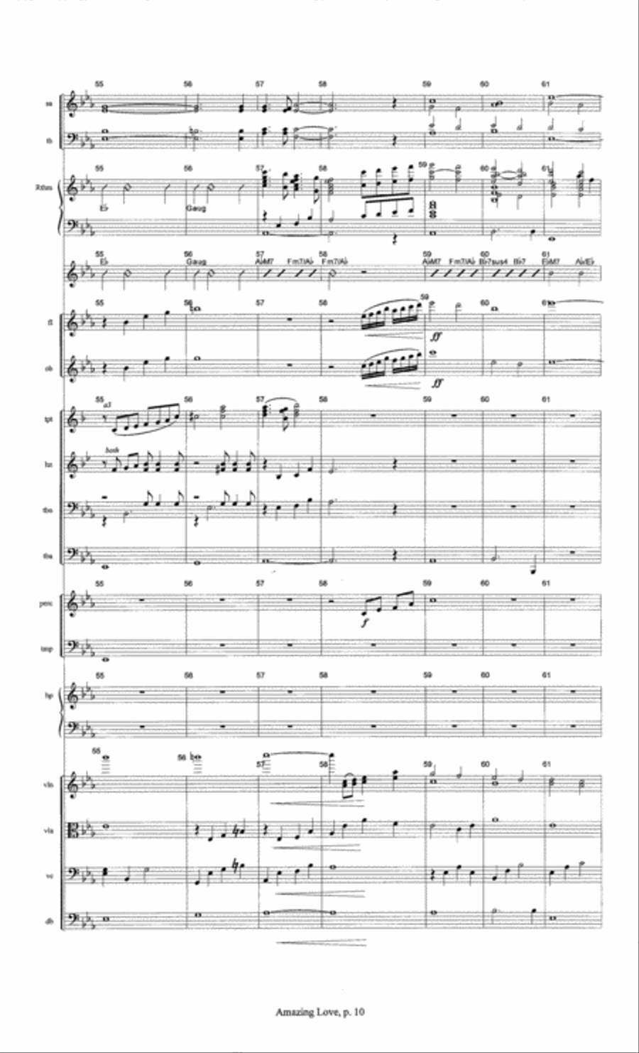 Amazing Love Choir scores gallery preview page 11