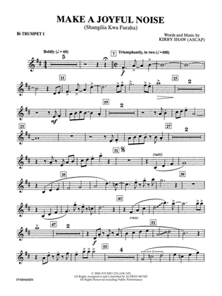 Make a Joyful Noise: 1st B-flat Trumpet