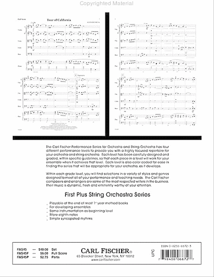 Cruisin' String Orchestra scores gallery preview page 9