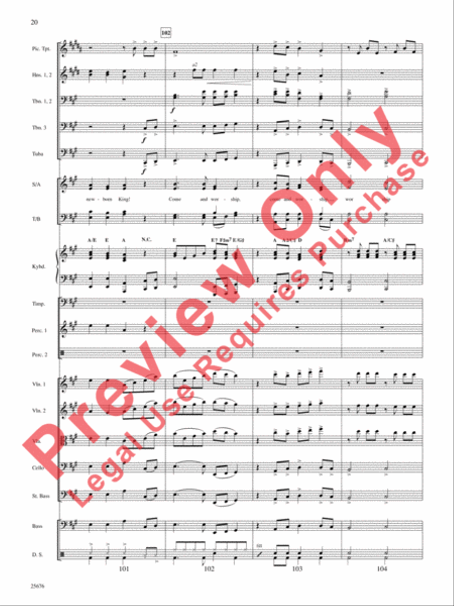 Good Christian Men, Rejoice Medley Good Christian Men, Rejoice Medley Choir scores gallery preview page 21