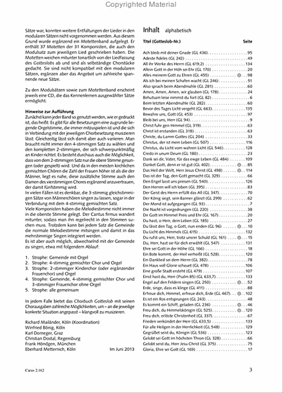 Chorbuch Gotteslob SAM 3-Part scores gallery preview page 4
