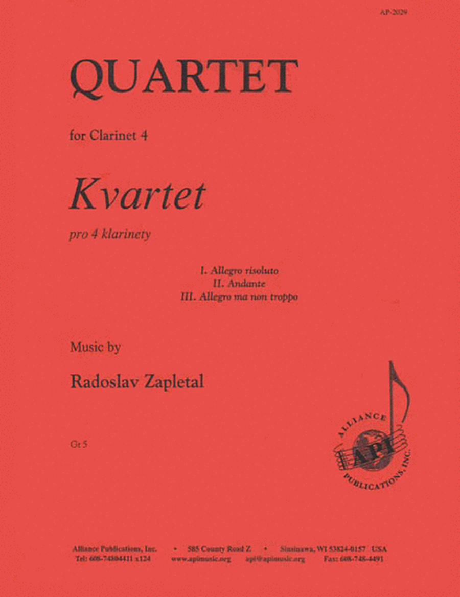 Quartet For Clarinets