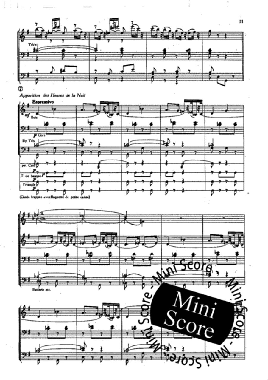 Ballet Des Heures Fanfare Band scores gallery preview page 13