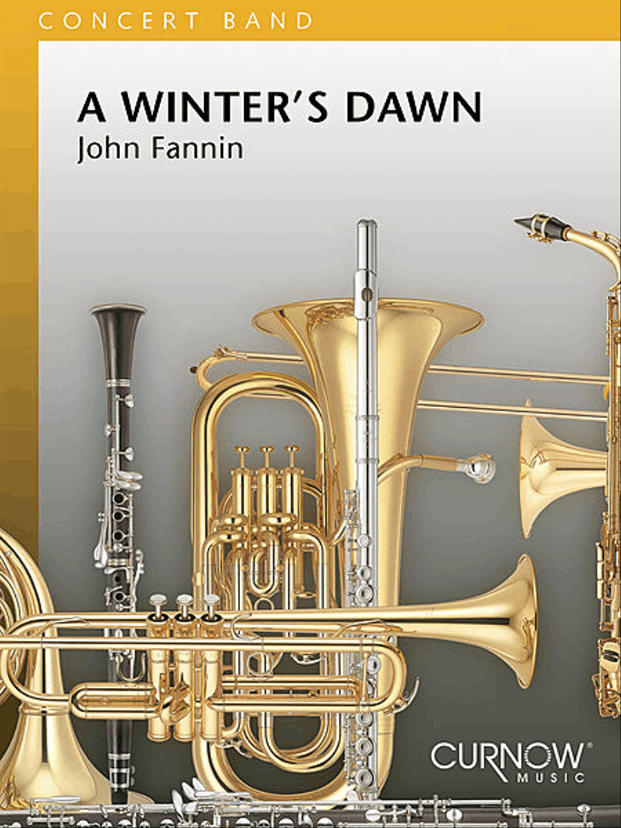 A Winter's Dawn Concert Band scores gallery preview page 1