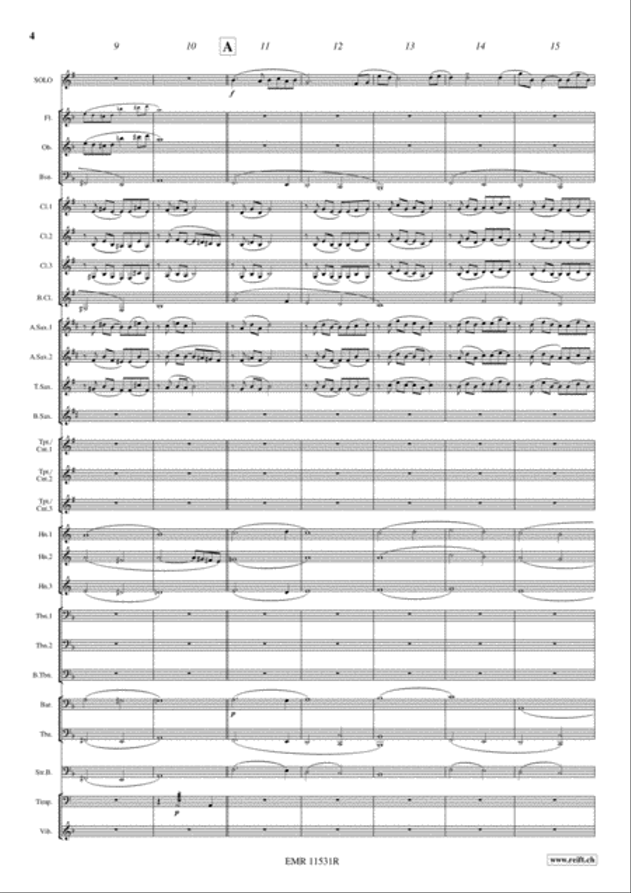 La Califfa Concert Band scores gallery preview page 5